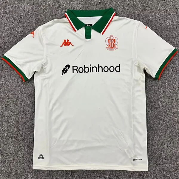25-26 OGC Nice Away Fans Soccer Jersey