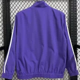 2025 New AD Purple Windbreaker