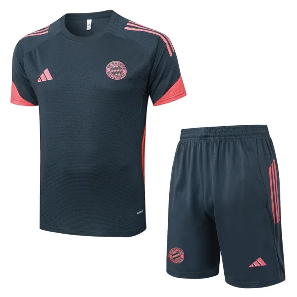 25-26 Bayern Dark gray Training Short Suit #D25169