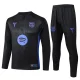 25-26 BAR Black Half Pull Tracksuit #B2596(半拉链)