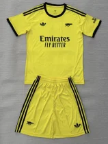 25-26 ARS Yellow GoalKeeper Kids Soccer Jersey