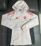 25-26 Flamengo Light gray Windbreaker