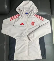 25-26 Flamengo Light gray Windbreaker