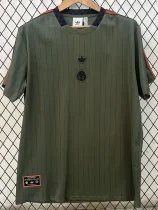 25-26 Bayern Green Grey Casual Edition Fans Training shirts