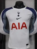 25-26 TOT Home Long Sleeve Player Version Soccer Jersey (长袖球员)