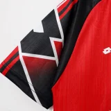 1997-1998 ACM Red Retro Soccer Jersey