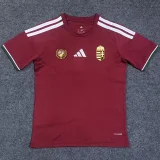 25-26 Hungary Red Fans Soccer Jersey