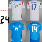 25-26 Italy White Fans Soccer Jersey