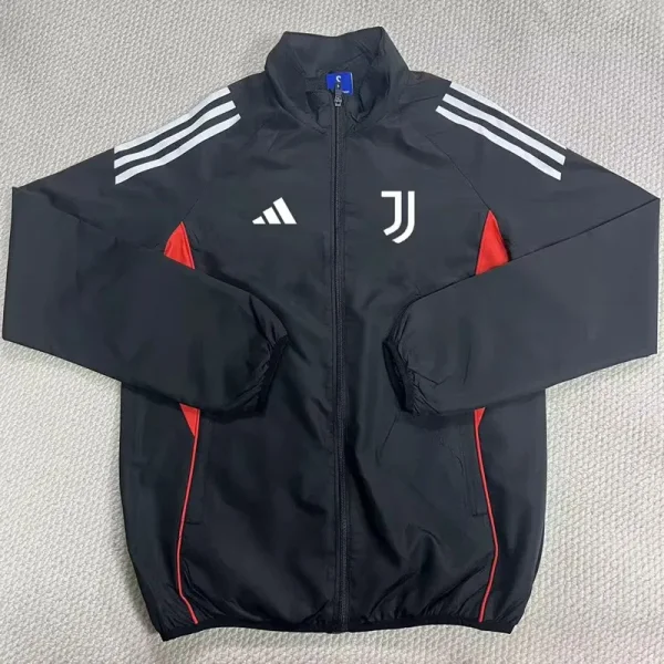 25-26 JUV Black Windbreaker