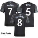 25-26 Aston Villa Purple Goalkeeper Kids Soccer Jersey