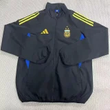25-26 Argentina Black Windbreaker #三星