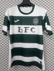 25-26 Hibernian FC Green 150th Anniversary Fans Soccer Jersey