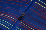 25-26 BAR Fancy blue Half Pull Tracksuit #B25106(半拉链)