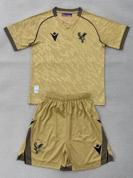 25-26 Crystal Palace Away Kids Soccer Jersey