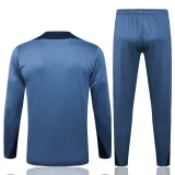 25-26 PSG Gray Half Pull Tracksuit #B25104(半拉链)
