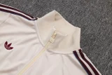 25-26 Ajax Beige Kids Jacket Tracksuit #E25163(童装)