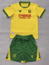 25-26 Nantes Home Kids Soccer Jersey