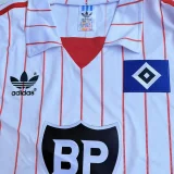 1983-1984 Hamburg SV Home Long Sleeve Retro Soccer Jersey (长袖)