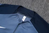 25-26 PSG Gray Half Pull Tracksuit #B25104(半拉链)