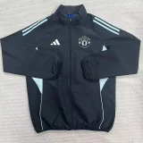 25-26 Man Utd Black Windbreaker