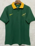 2025 South Africa Green Polo Rugby Jersey (有领)