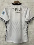 2025 FIJI Home White Rugby Jersey (圆领)