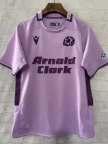 2025 Scotland Away Pink Rugby Jersey (圆领)