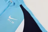 2025 NK Lake blue Half Pull Tracksuit #NB11 (半拉链)