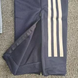 25-26 Schalke 04 Black Half Pull Tracksuit (Pants Have Pocket)(半拉链)
