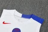 25-26 PSG White Tank top and shorts suit