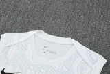 25-26 CHE White Tank top and shorts suit
