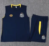 25-26 Santos FC Royal blue Tank top and shorts suit