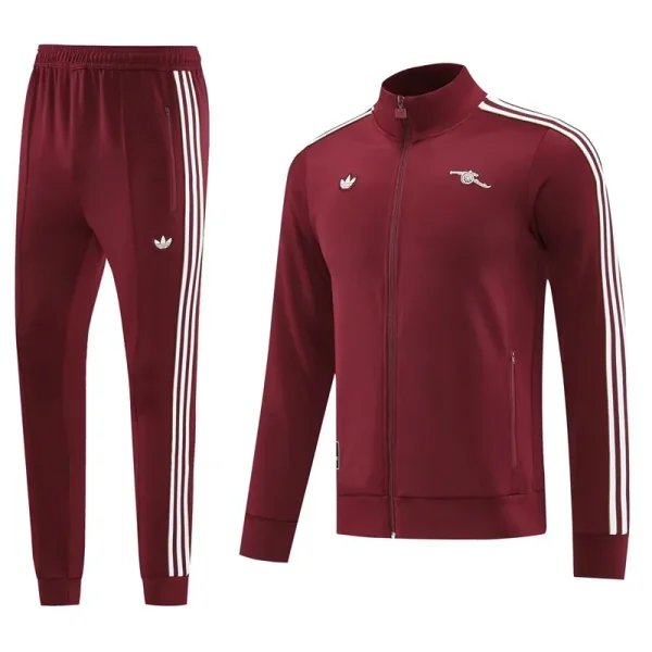 25-26 ARS Jujube red Jacket Tracksuit #08