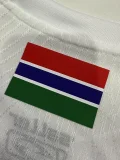 25-26 Gambia Home Player Version Soccer Jersey