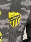 25-26 Ittihad Black Grey Player Version Soccer Jersey