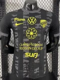25-26 Ittihad Black Grey Player Version Soccer Jersey