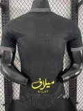 25-26 Ittihad Black Grey Player Version Soccer Jersey