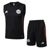 25-26 Ajax Black Tank top and shorts suit 