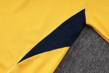25-26 Boca Juniors Yellow Half Pull Tracksuit #B25109(半拉链)
