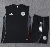 25-26 Ajax Black Tank top and shorts suit 