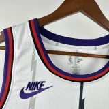 25-26 Raptors McGRADY #1 White Retro Top Quality Hot Pressing NBA Jersey