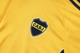 25-26 Boca Juniors Yellow Half Pull Tracksuit #B25109(半拉链)