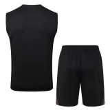 25-26 Ajax Black Tank top and shorts suit 