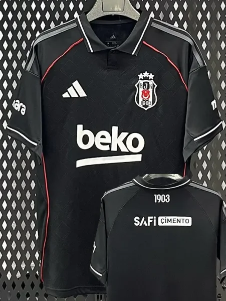 25-26 Besiktas Third Fans Soccer Jersey