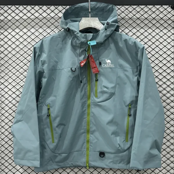 2025 Camel Green Outdoor Jackets #Y007冲锋衣