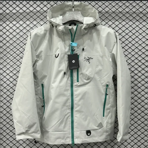 2025 ARC-TERYX Gray Outdoor Jackets #Y004冲锋衣