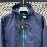2025 ARC-TERYX Dark blue Outdoor Jackets #Y004冲锋衣