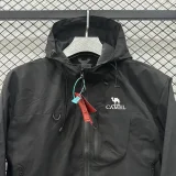 2025 Camel Black Outdoor Jackets #Y007冲锋衣