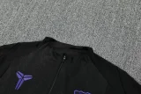 25-26 BAR Black Half Pull Tracksuit (半拉链)