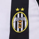 2002-2003 JUV Home Kids Retro Soccer Jersey